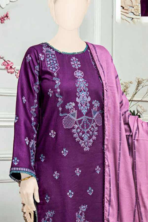 Sehar Emb Jacquard Lawn'22 D#1