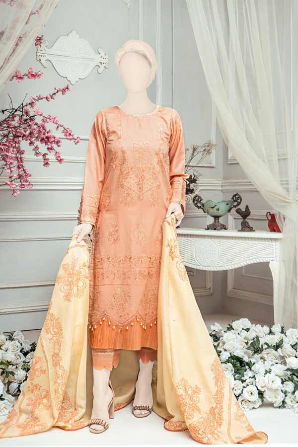 Sehar Emb Jacquard Lawn'22 D#2