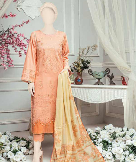 Sehar Emb Jacquard Lawn'22 D#2