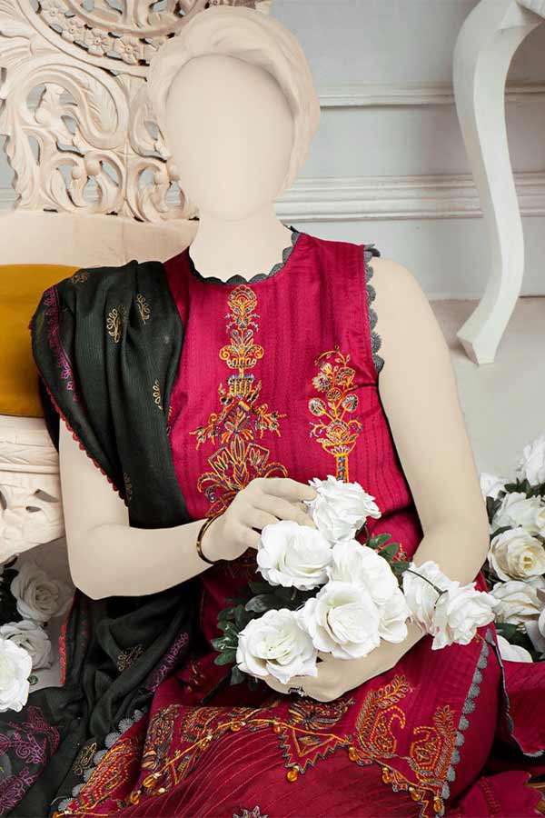 Sehar Emb Jacquard Lawn'22 D#5