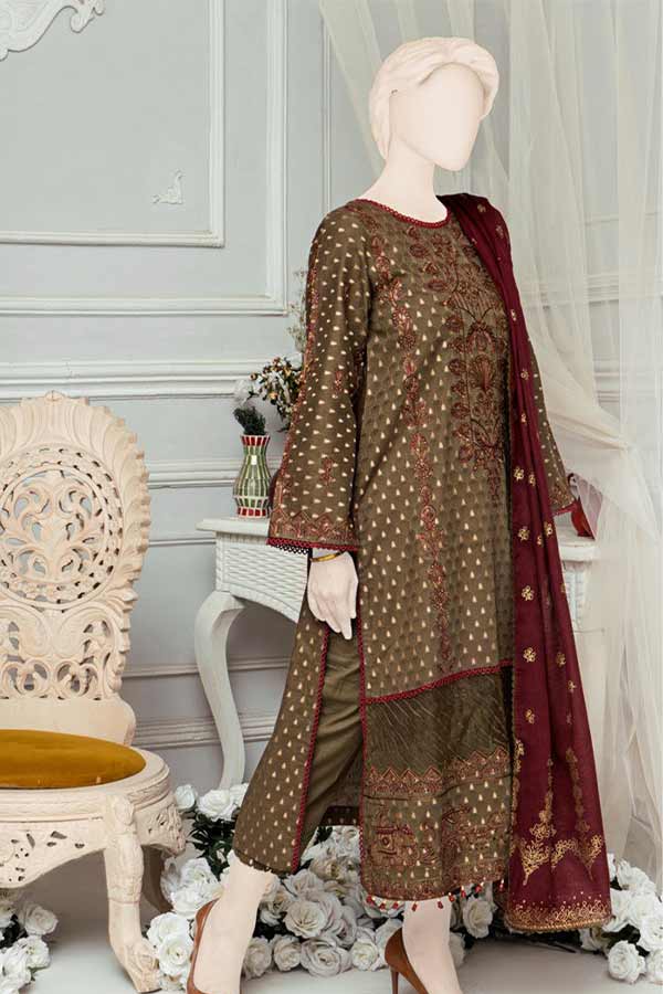 Sehar Emb Jacquard Lawn'22 D#6
