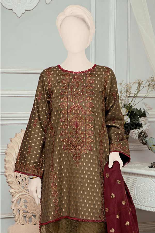 Sehar Emb Jacquard Lawn'22 D#6
