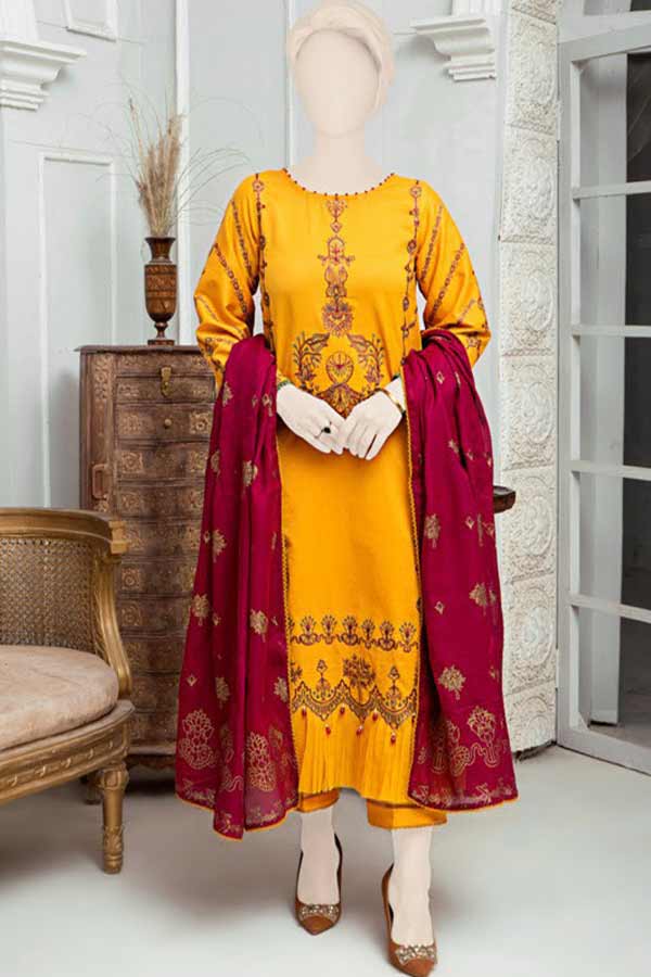 Sehar Emb Jacquard Lawn'22 D#9