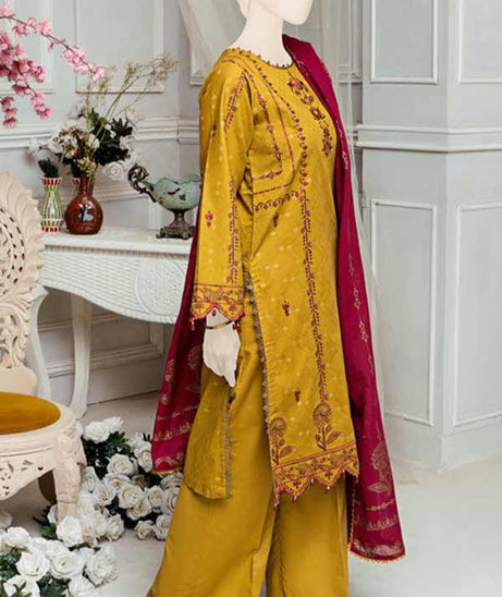 Sehar Emb Jacquard Lawn'22 D#7