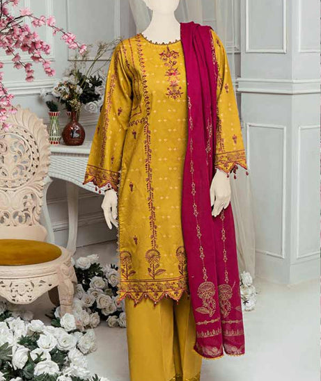 Sehar Emb Jacquard Lawn'22 D#7