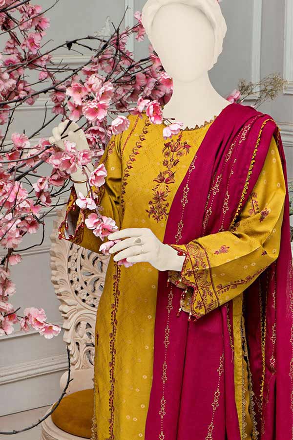 Sehar Emb Jacquard Lawn'22 D#7