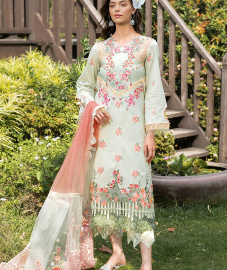 Asifa & Nabeel Luxury Lawn'24 D#07