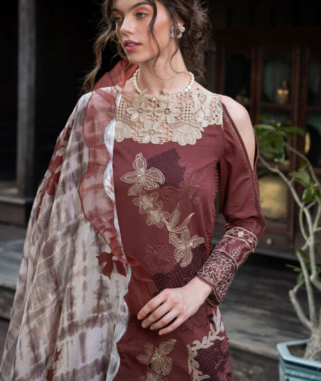 Asifa & Nabeel Luxury Lawn'24 D#04