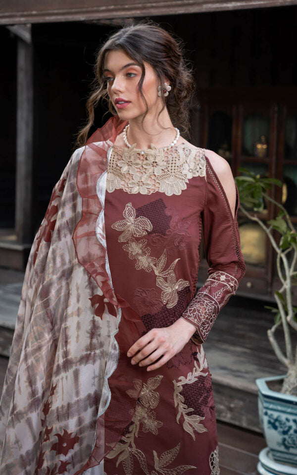 Asifa & Nabeel Luxury Lawn'24 D#04