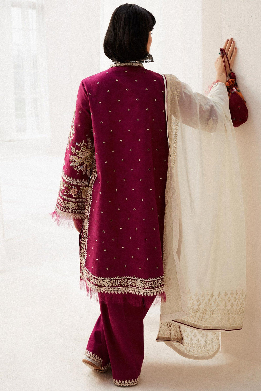 Zara Shahjahan Lawn Unstitched 2024 SIFFA-4A