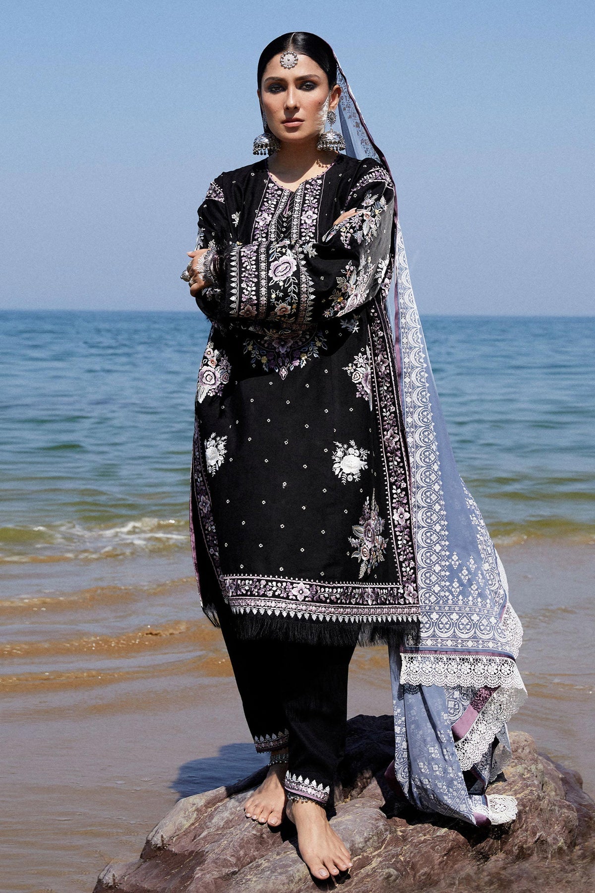 Zara Shahjahan Lawn Unstitched 2024 SIFFA-4B