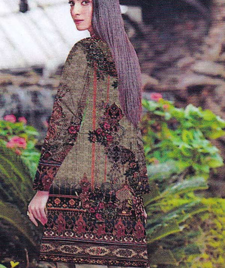 SK D/Emb Cotail Linen`20 DN#05  (Vol-1)