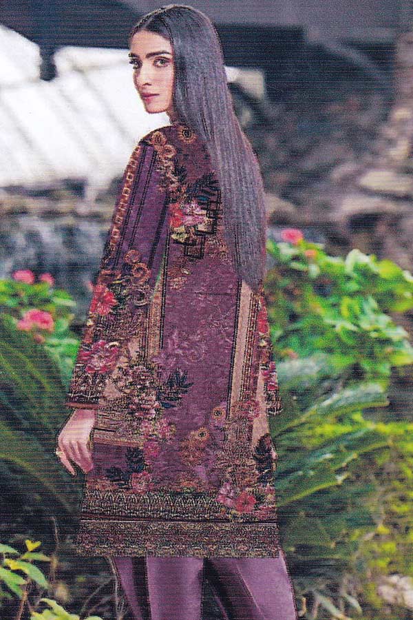 SK D/Emb Cotail Linen`20 DN#06  (Vol-1)