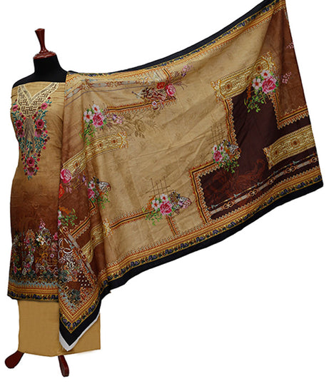 SK D/Emb Slub Linen`20 DN#01 (Vol-12)