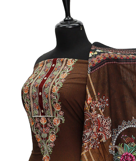 SK D/Emb Slub Linen`20 DN#05 (Vol-12)