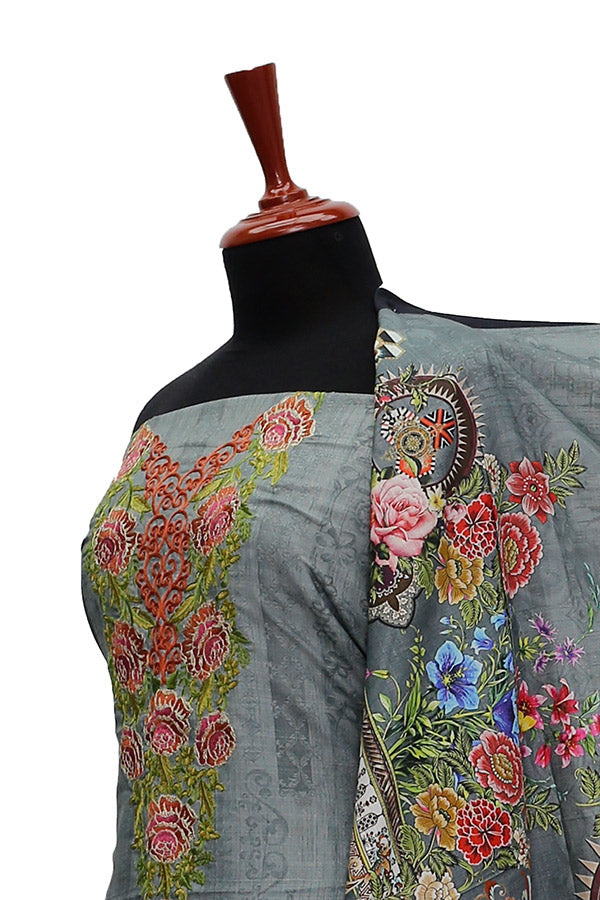 SK D/Emb Slub Linen`20 DN#07 (Vol-12)