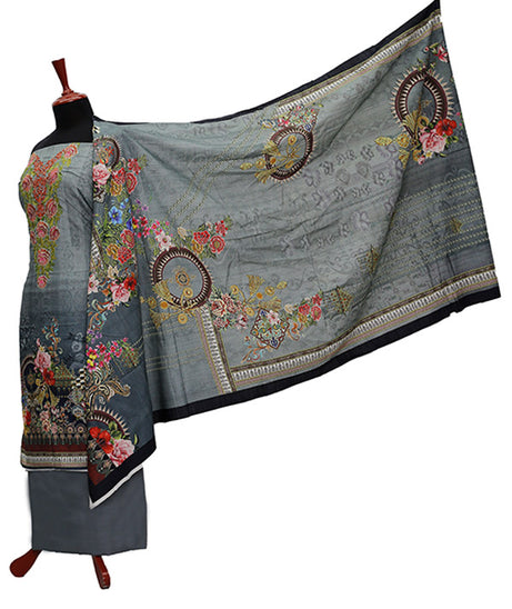SK D/Emb Slub Linen`20 DN#07 (Vol-12)