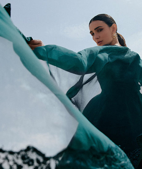 Saira Rizwan Luxury Unstitched`26 SRL#10 ZOMOROD