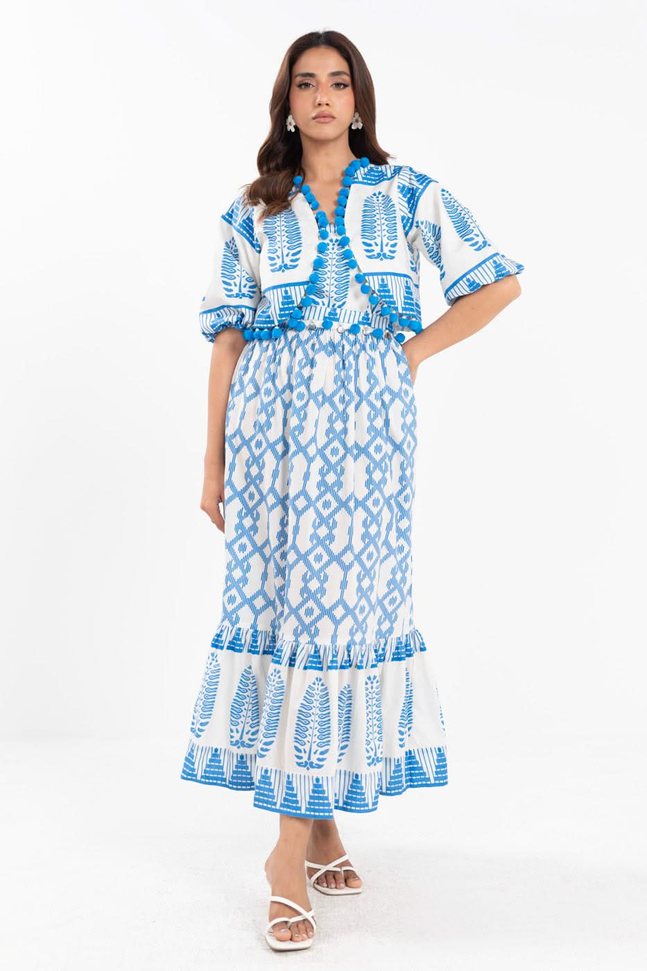 AL Karam S/S Lawn`25 SS#11 (Blue)