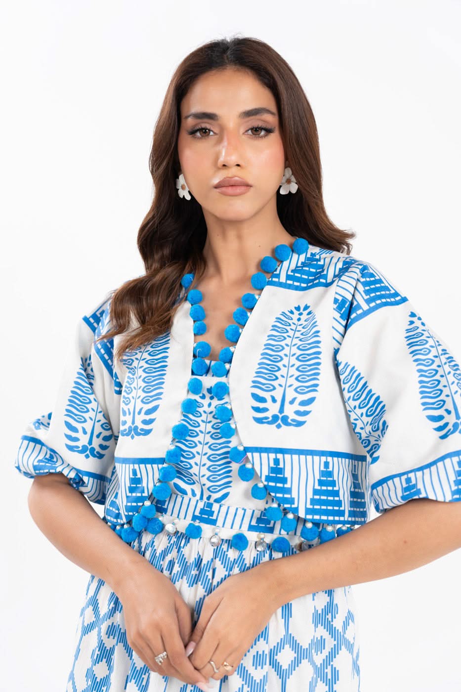 AL Karam S/S Lawn`25 SS#11 (Blue)