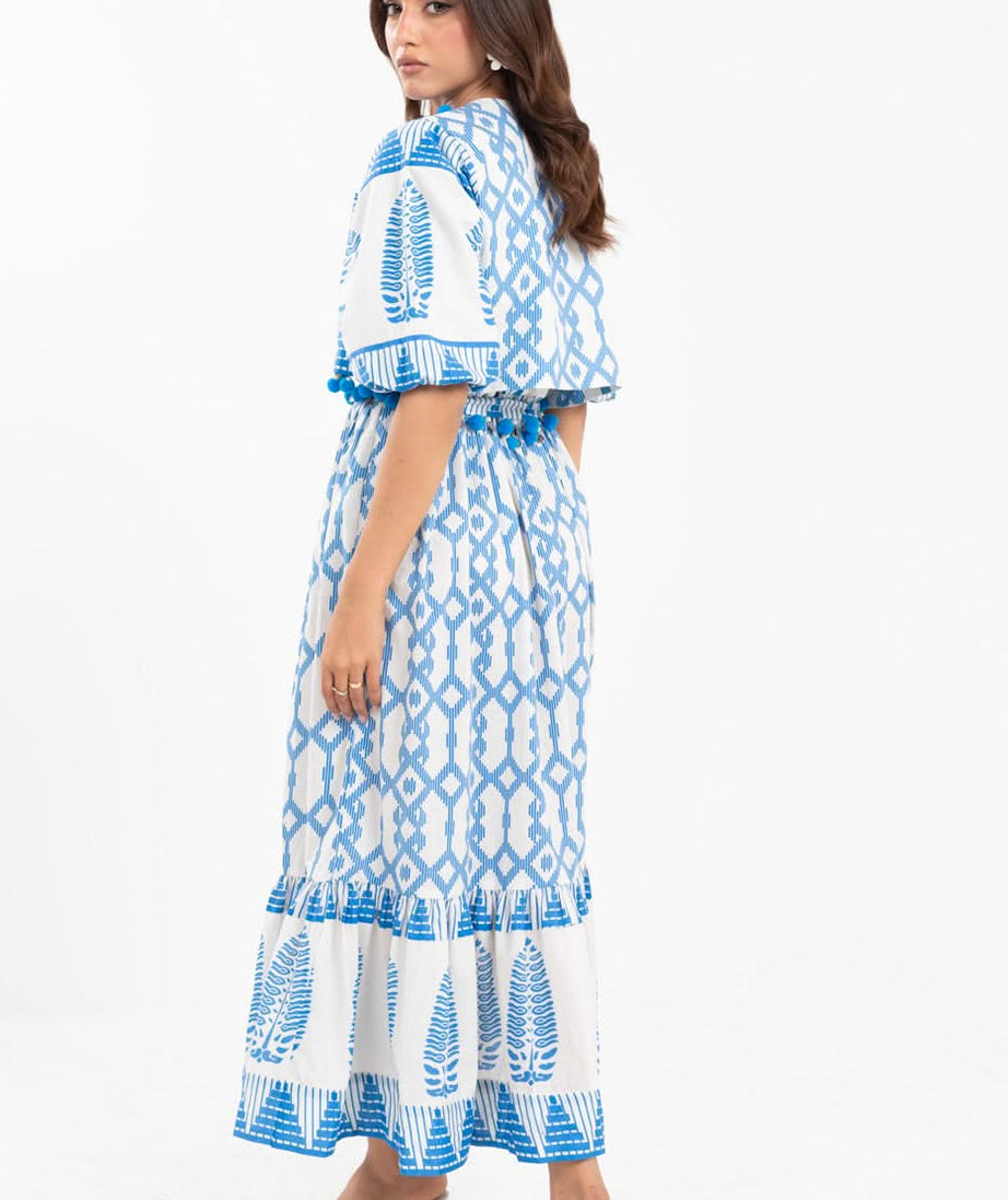 AL Karam S/S Lawn`25 SS#11 (Blue)