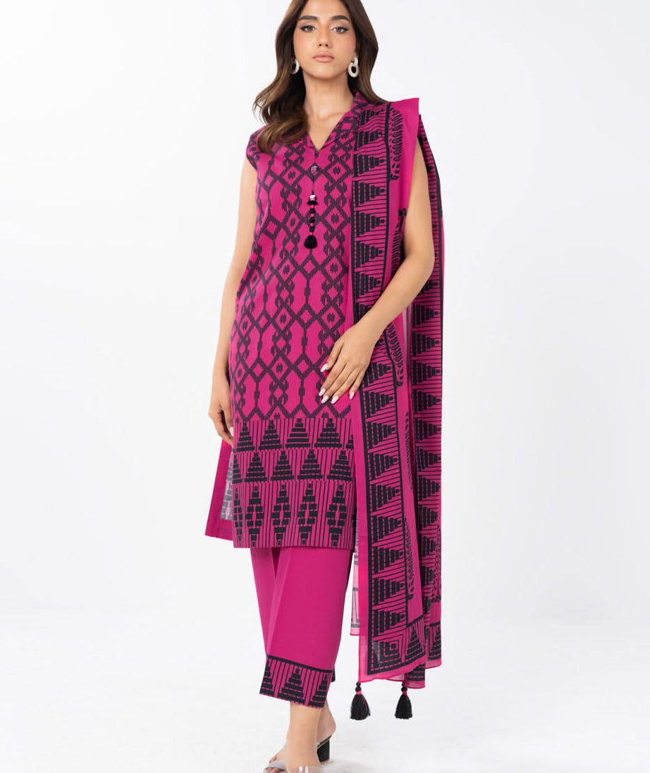 AL Karam S/S Lawn`25 SS#11 (Pink)