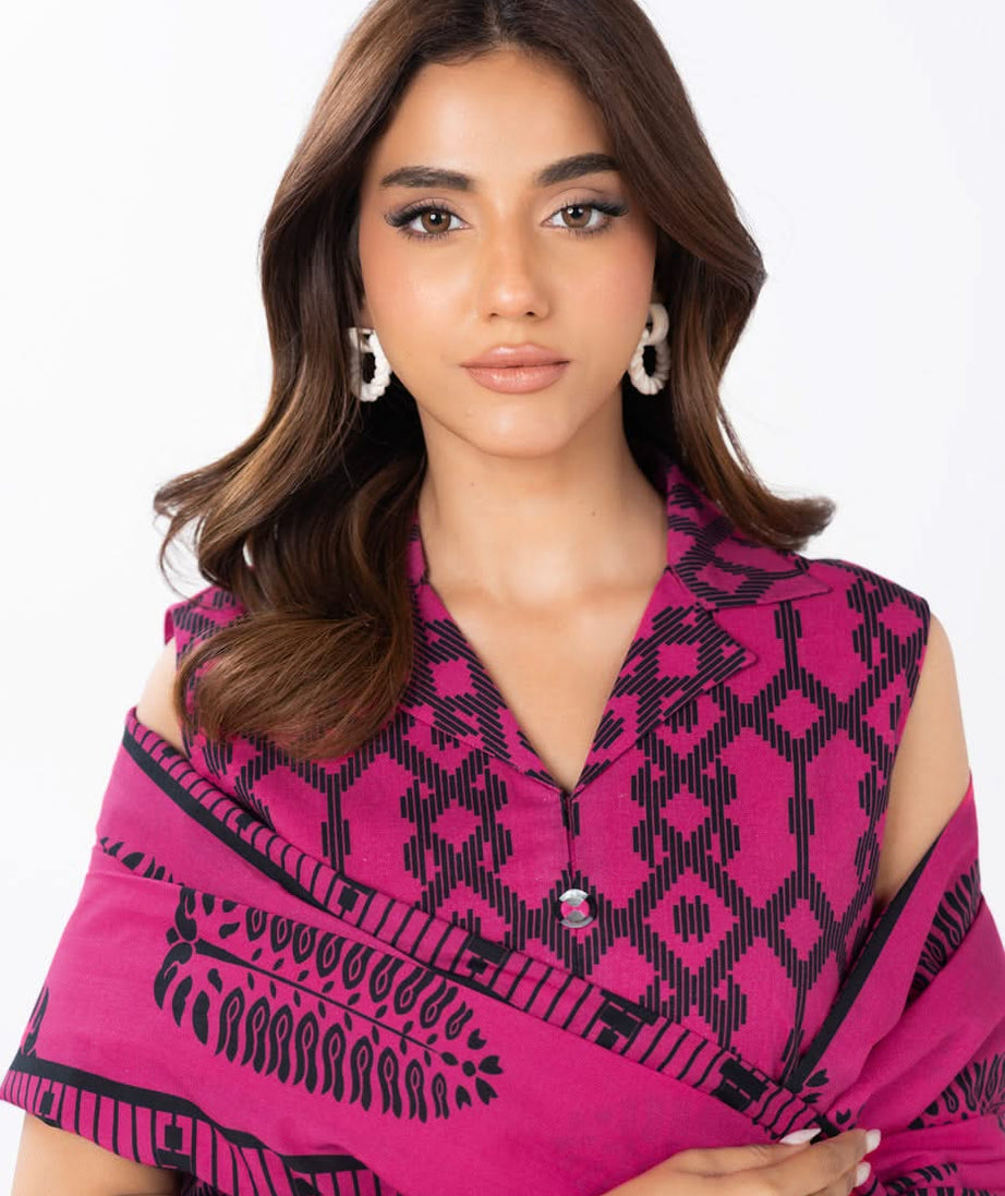 AL Karam S/S Lawn`25 SS#11 (Pink)