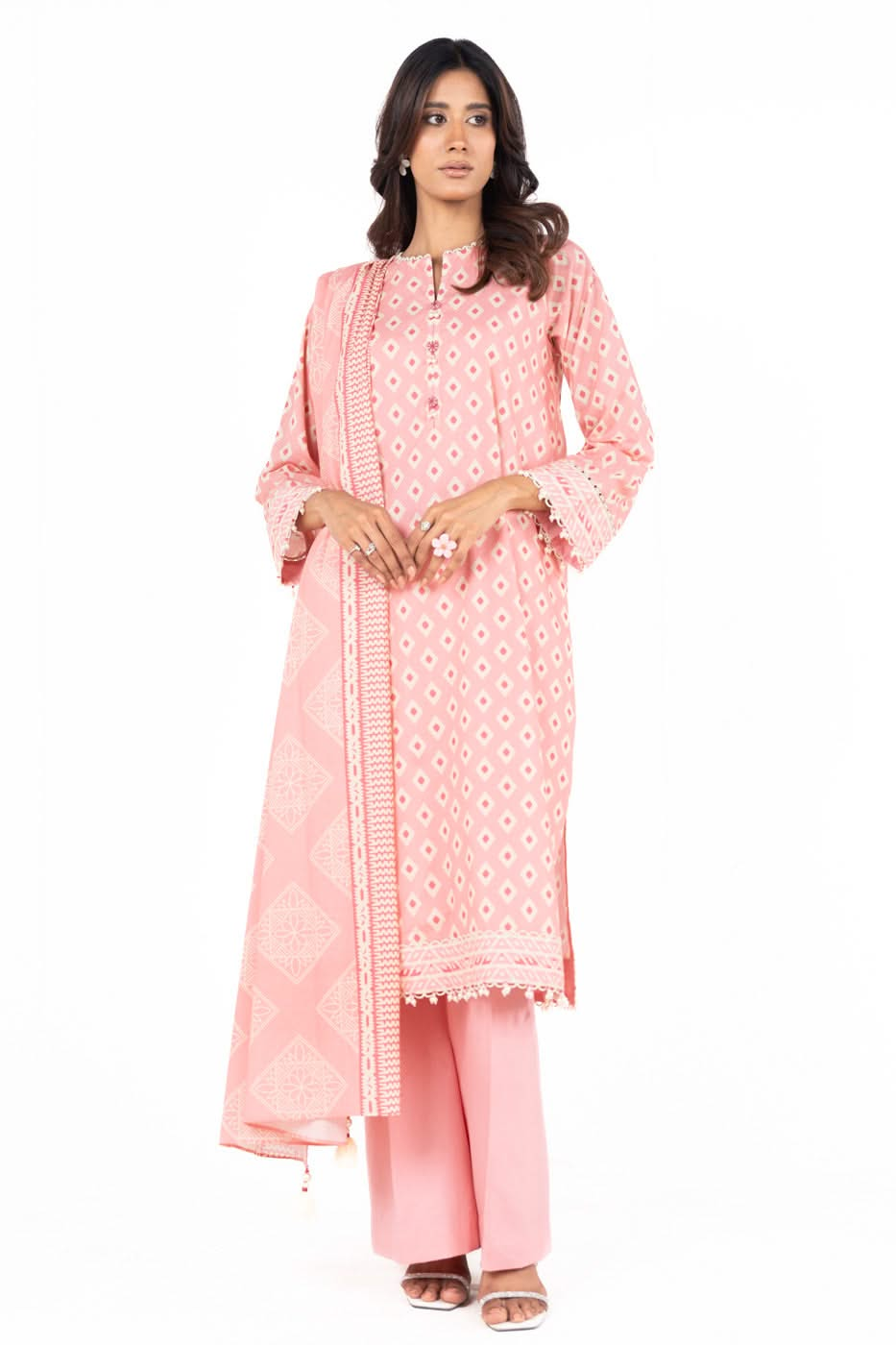 AL Karam S/S Lawn`25 SS#14.1 (Pink)