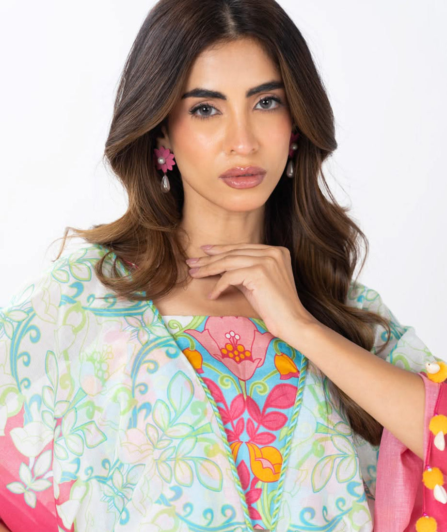 AL Karam S/S Lawn`25 SS#15 (Pink)
