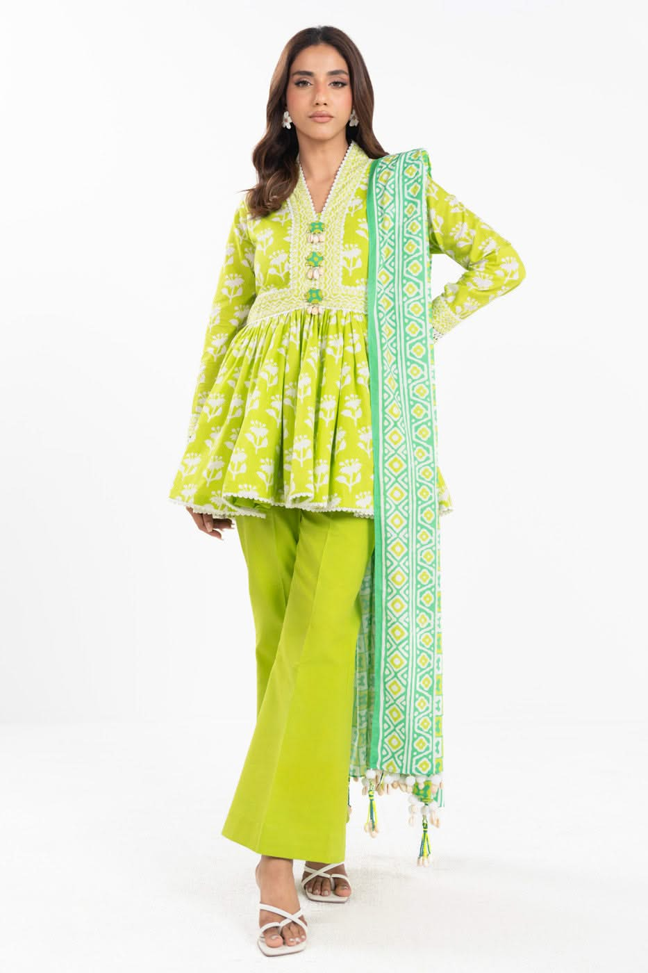 AL Karam S/S Lawn`25 SS#15.1 (Green)