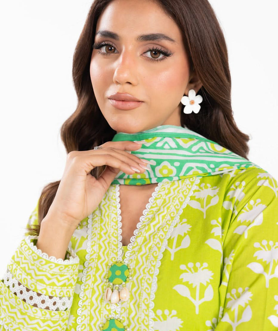 AL Karam S/S Lawn`25 SS#15.1 (Green)