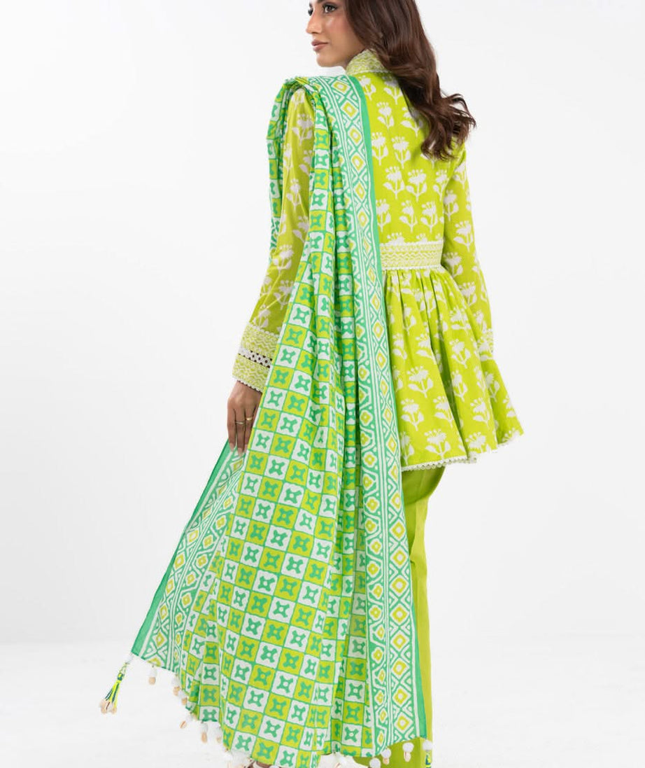 AL Karam S/S Lawn`25 SS#15.1 (Green)