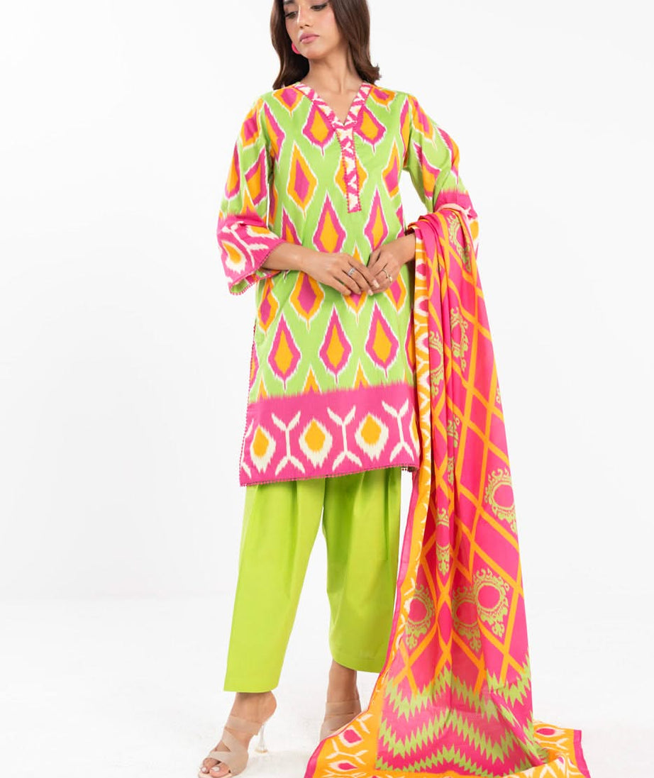 AL Karam S/S Lawn`25 SS#18 (Green)