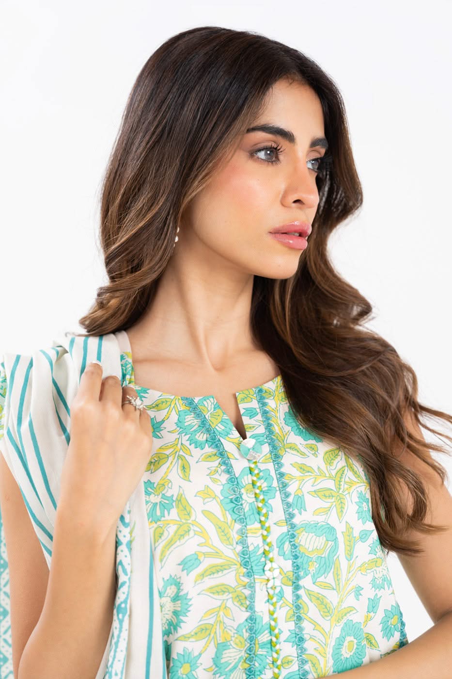 AL Karam S/S Lawn`25 SS#18.1 (Off White)
