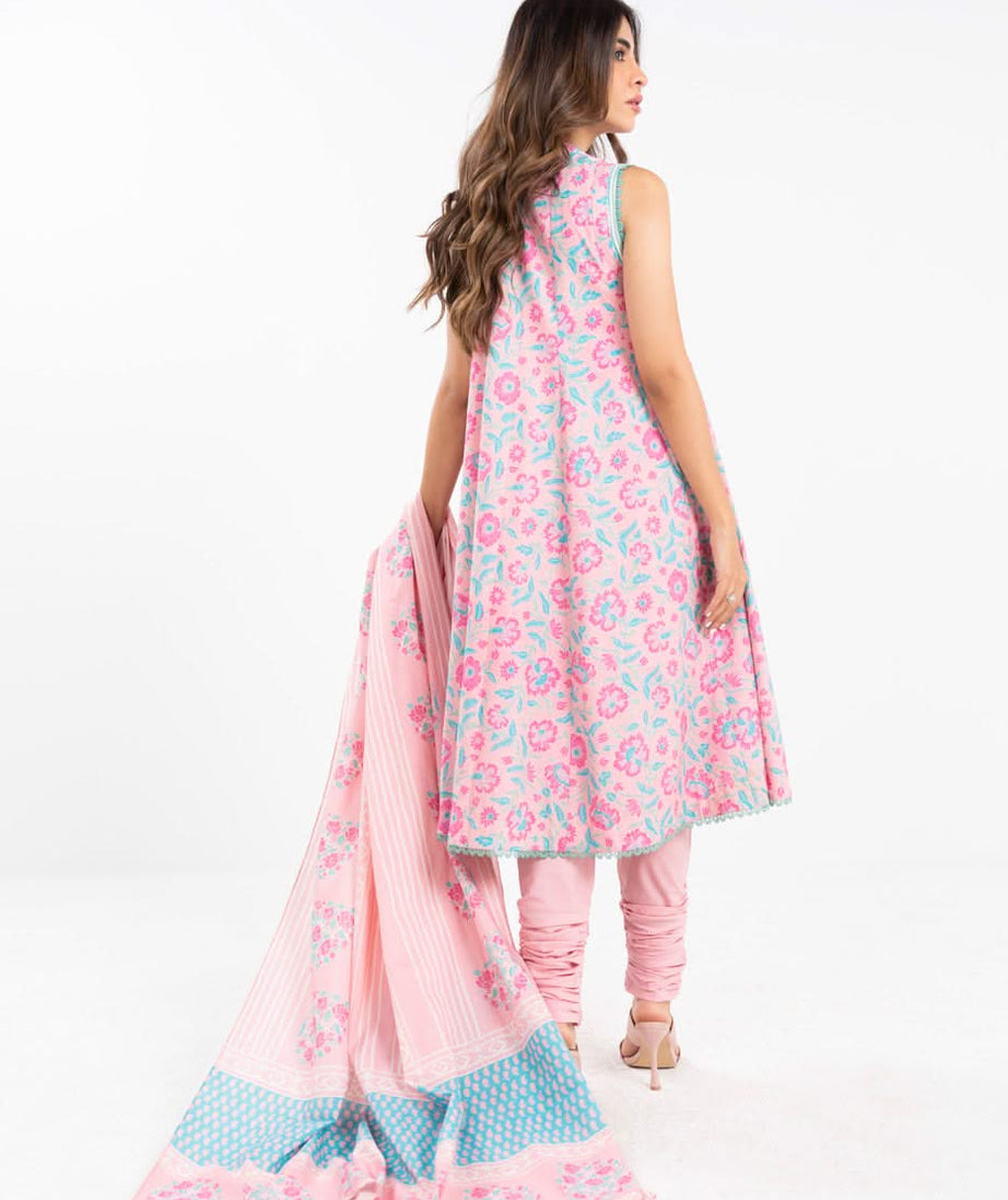 AL Karam S/S Lawn`25 SS#18.1 (Pink)