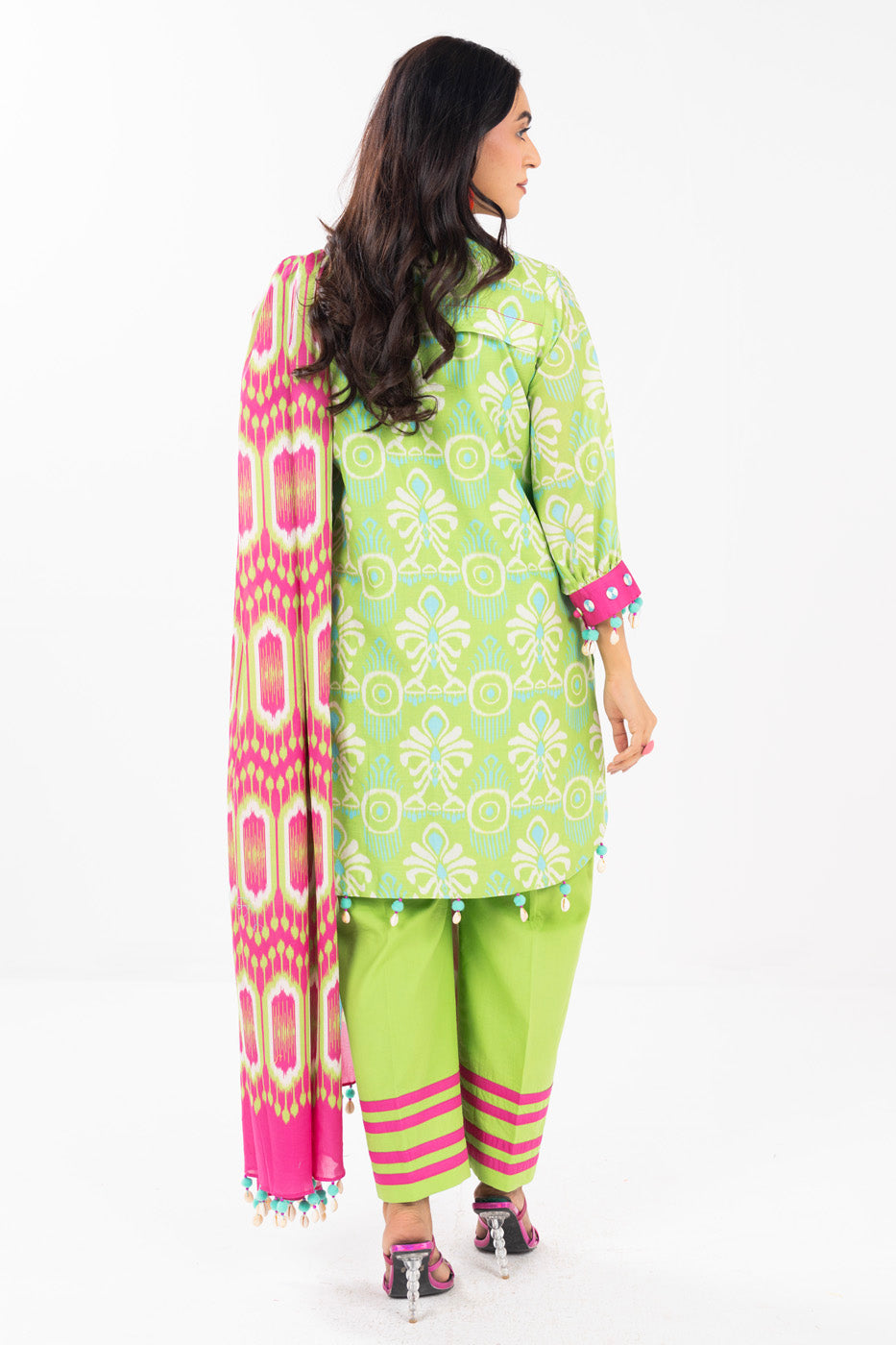 AL Karam S/S Lawn`25 SS#19 (Green)