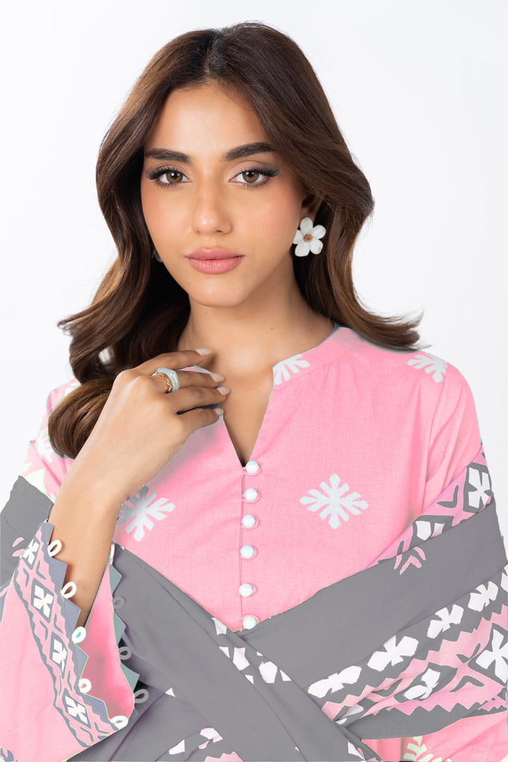AL Karam S/S Lawn`25 SS#19.1 (Pink)