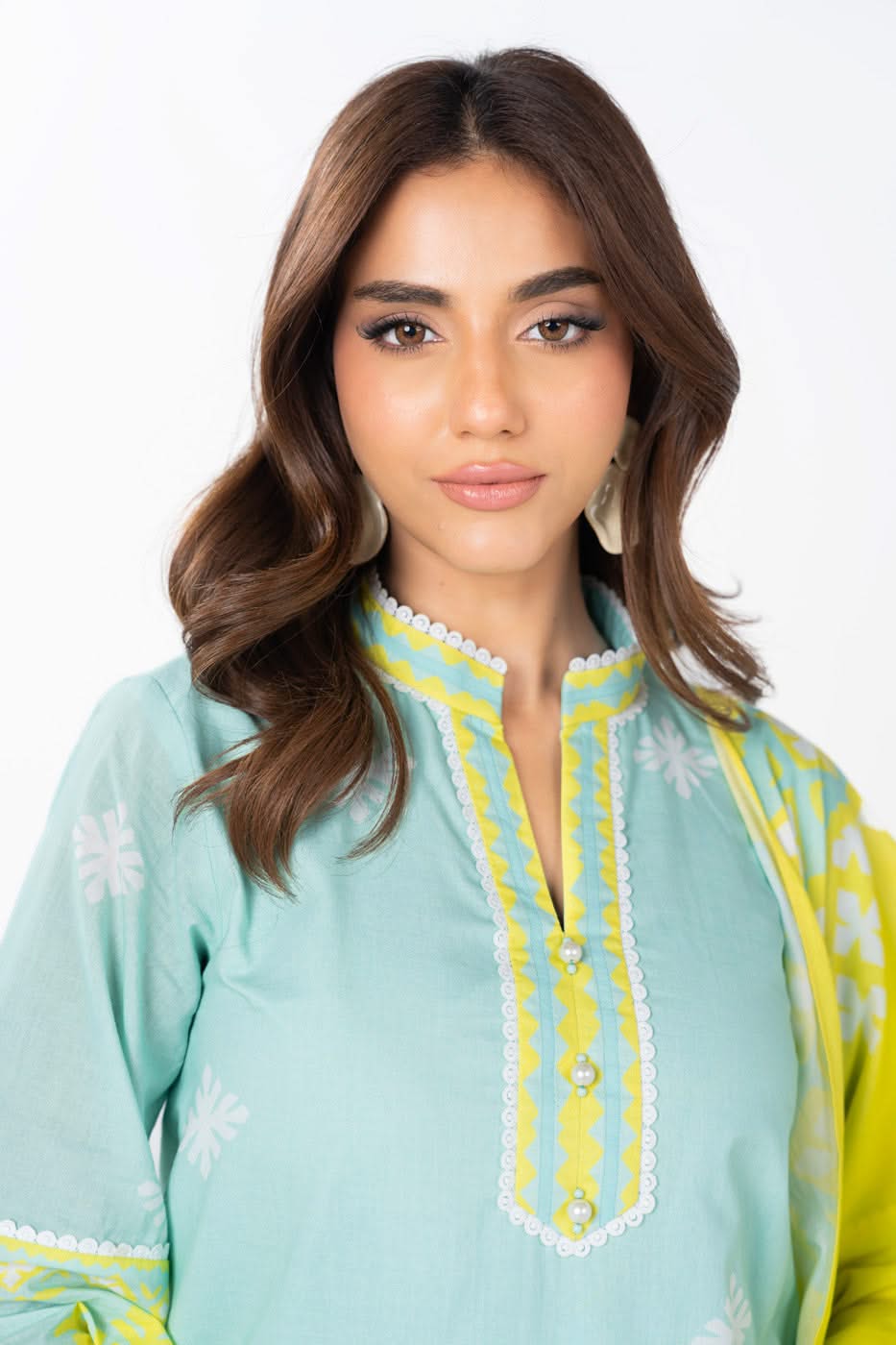 AL Karam S/S Lawn`25 SS#19.1 (Yellow)