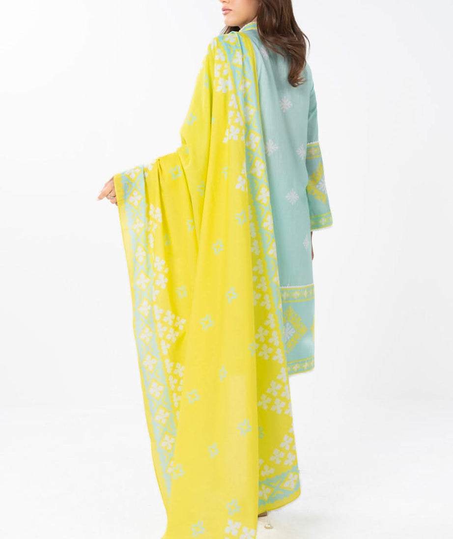 AL Karam S/S Lawn`25 SS#19.1 (Yellow)