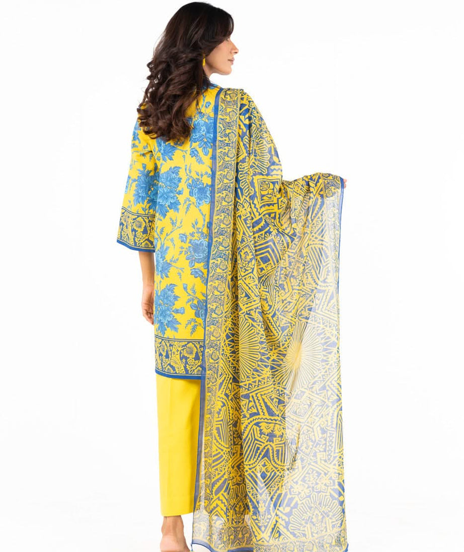 AL Karam S/S Lawn`25 SS#20 (Yellow)