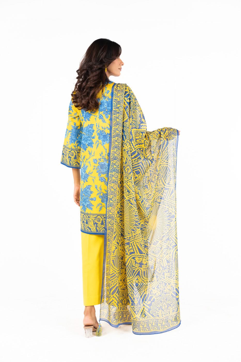 AL Karam S/S Lawn`25 SS#20 (Yellow)