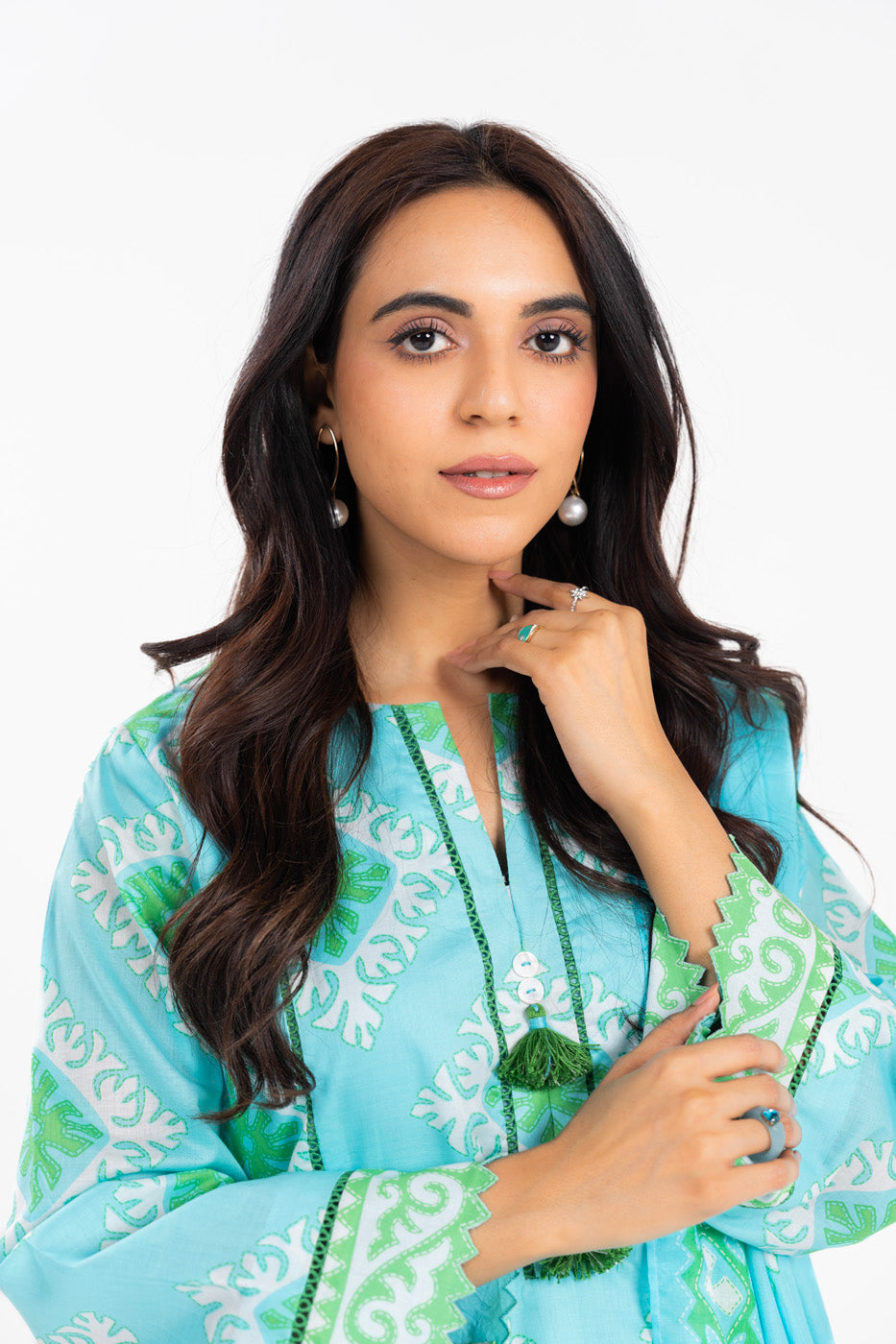 AL Karam S/S Lawn`25 SS#20.1 (Blue)