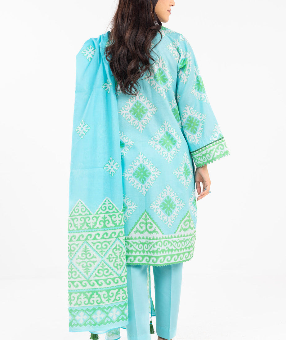 AL Karam S/S Lawn`25 SS#20.1 (Blue)