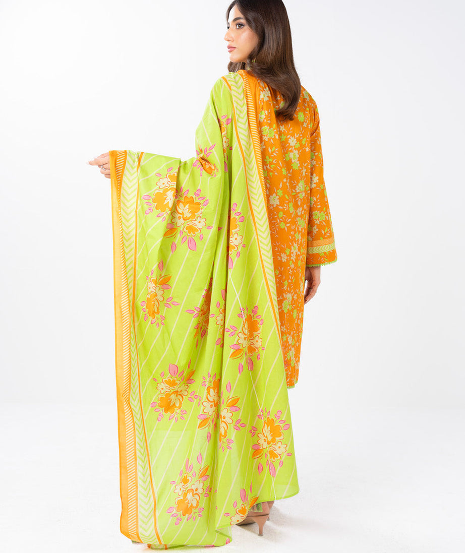 AL Karam S/S Lawn`25 SS#21.1 (Orange)