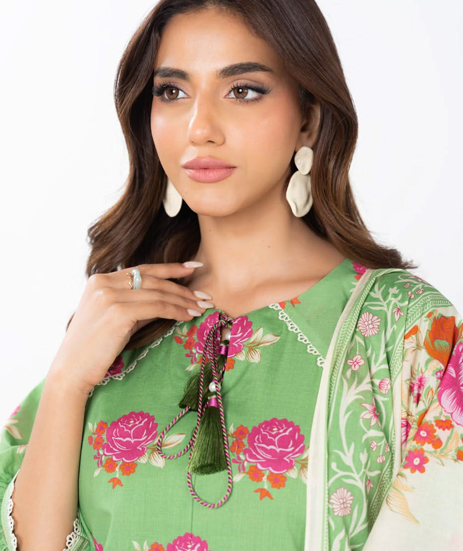 AL Karam S/S Lawn`25 SS#22.1 (Green)