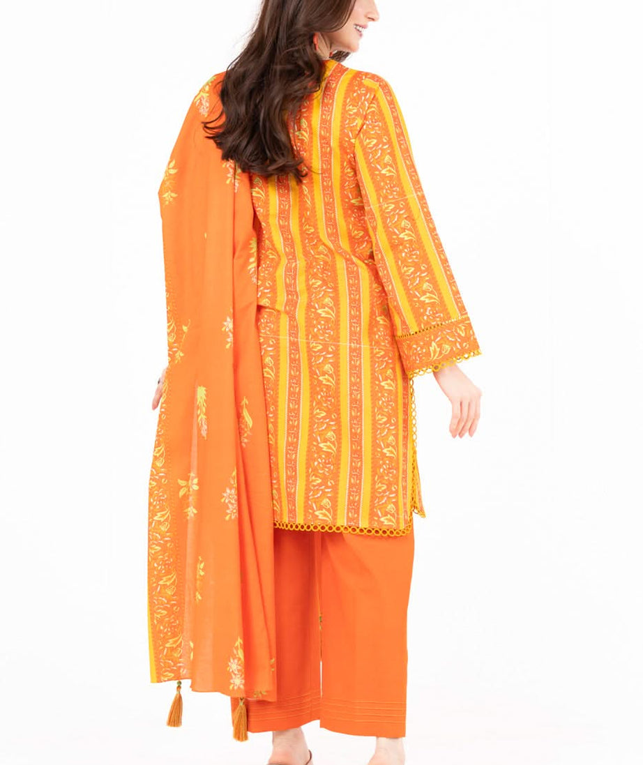 AL Karam S/S Lawn`25 SS#23.1 (Orange)