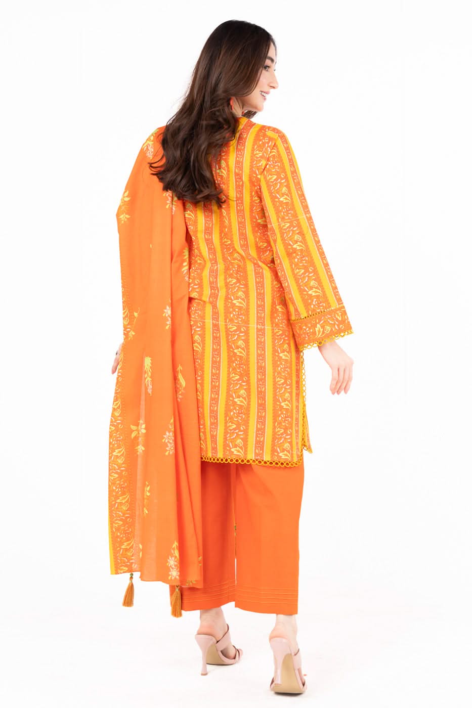 AL Karam S/S Lawn`25 SS#23.1 (Orange)