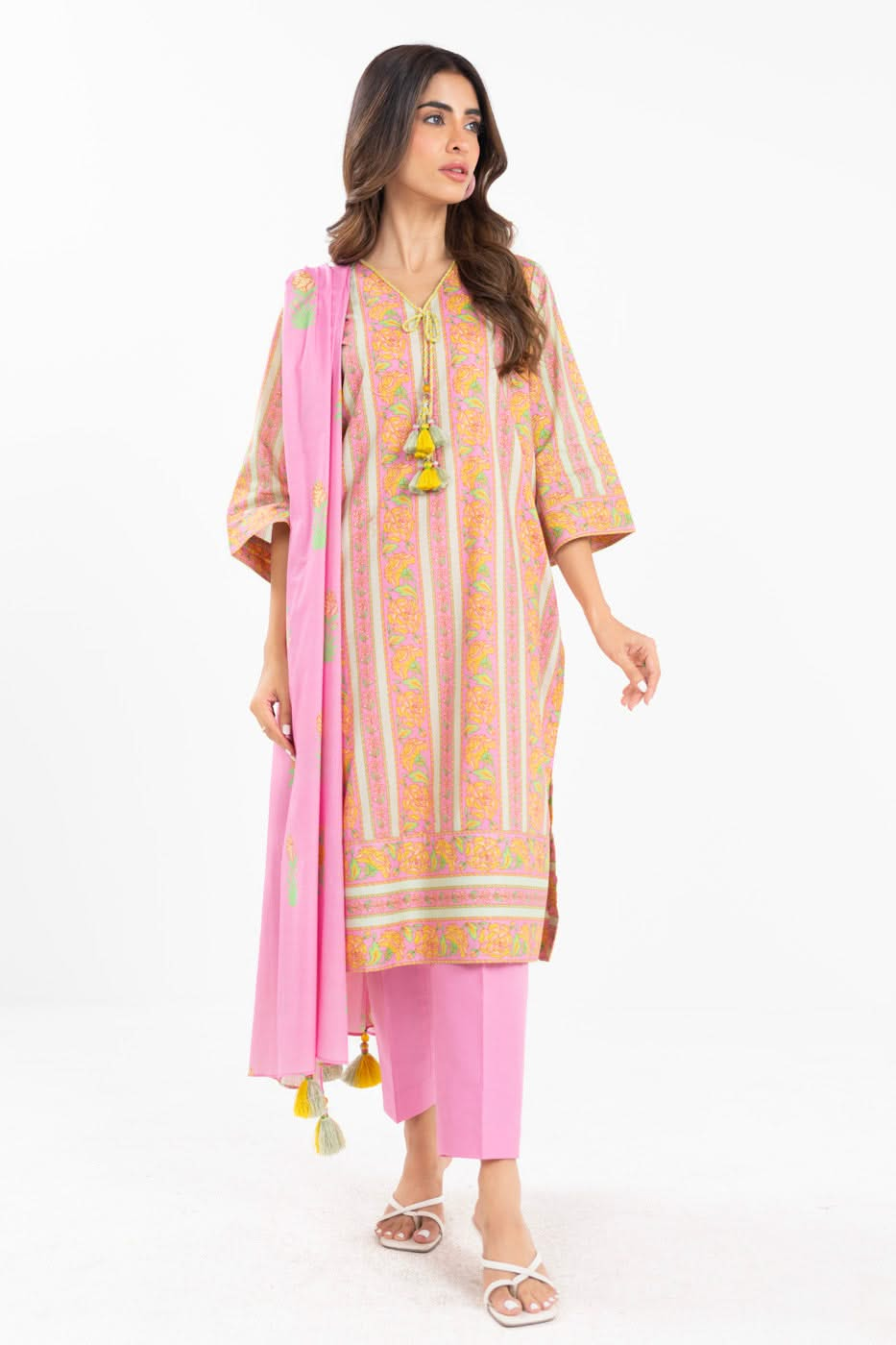 AL Karam S/S Lawn`25 SS#23.1 (Pink)