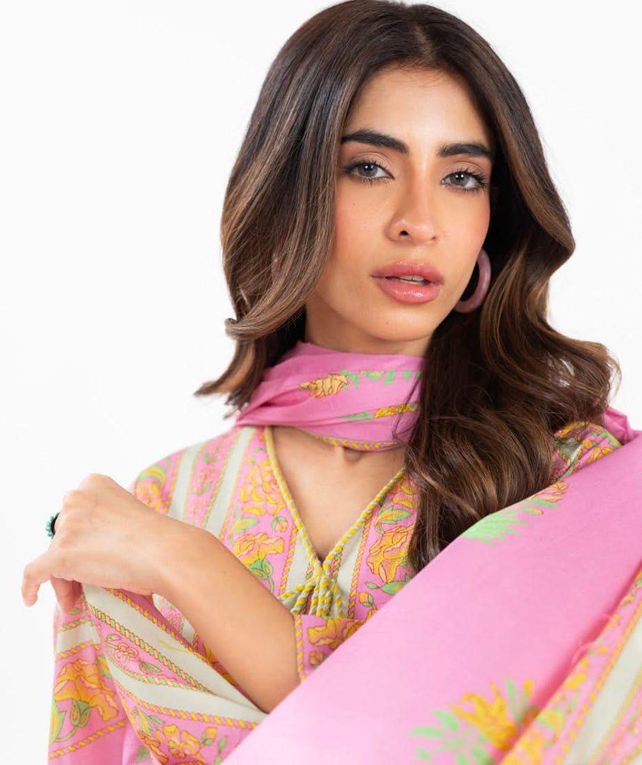 AL Karam S/S Lawn`25 SS#23.1 (Pink)