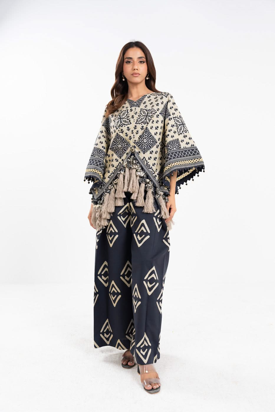 AL Karam S/S Lawn`25 SS#27.1 (Black)